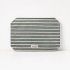 CouldNook Striped Linen Placemat - Aesthetic Fabric Table Mat