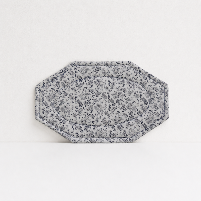 CouldNook French Retro Coaster - Aesthetic Fabric Octagonal Mat
