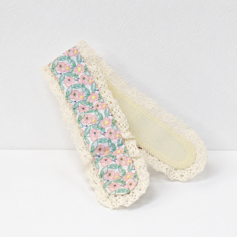 CouldNook Lace Edge Floral Magic Hair Patch - Soft Hair Accessory
