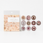 CouldNook Floral Mailbox Stickers - Aesthetic Retro Stationery