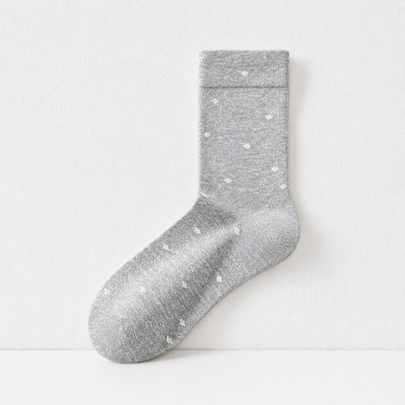 CouldNook Subtle Pattern Ankle Socks - Everyday Shoe Accent