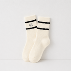 CouldNook Cozy Mixed Motif Crew Socks - Playful Drawer Accent