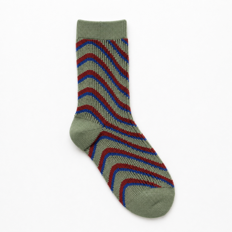 CouldNook Cozy Patterned Scrunch Crew Socks - Casual Outfit Accent