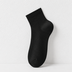 CouldNook Cozy Soft Solid Ankle Socks - Everyday Drawer Accent