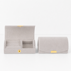 CouldNook Velvet Mini Travel Jewelry Box - Small Travel Organizer