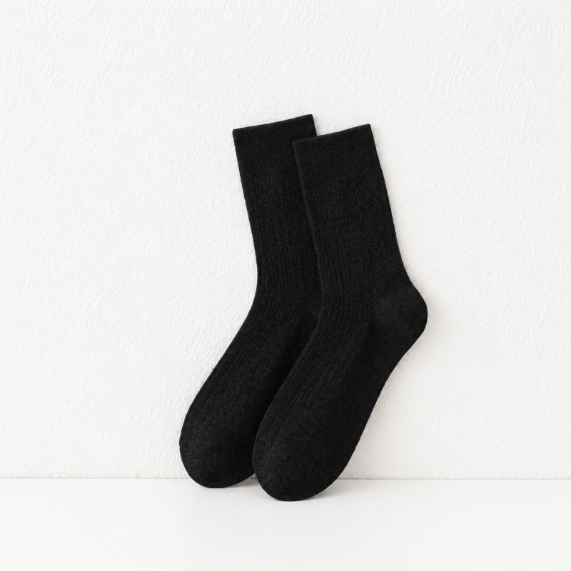 CouldNook Cozy Ribbed Crew Socks - Everyday Wardrobe Accent
