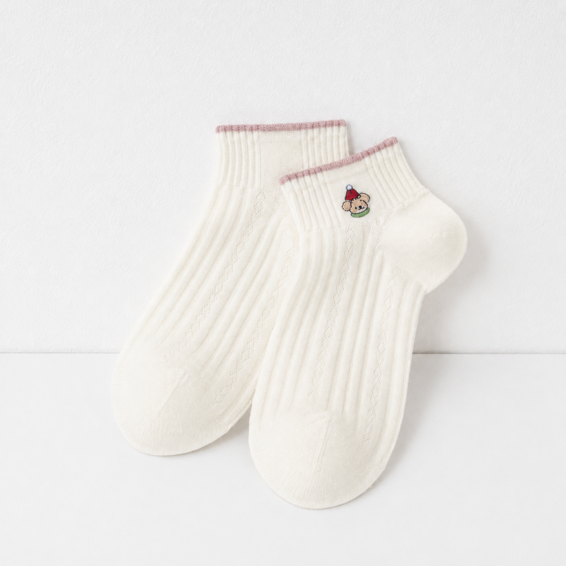 CouldNook Cozy Character Ankle Socks - Everyday Shoe Accent