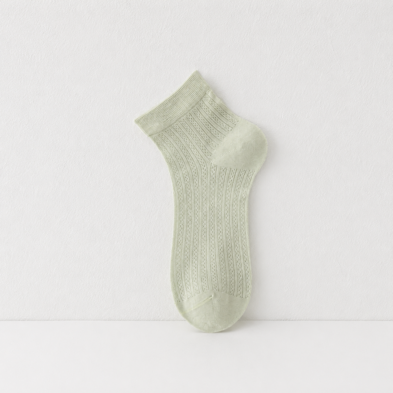 CouldNook Scallop Edge Low Cut Socks - Soft Shoe Accent