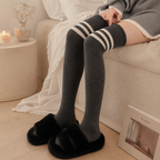 CouldNook Stripe Leg Warmers - Cozy Layering Pair
