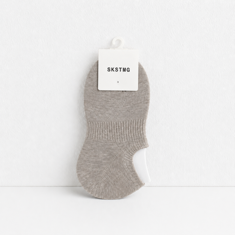 CouldNook Cozy Solid Boat Socks - Everyday Drawer Basic