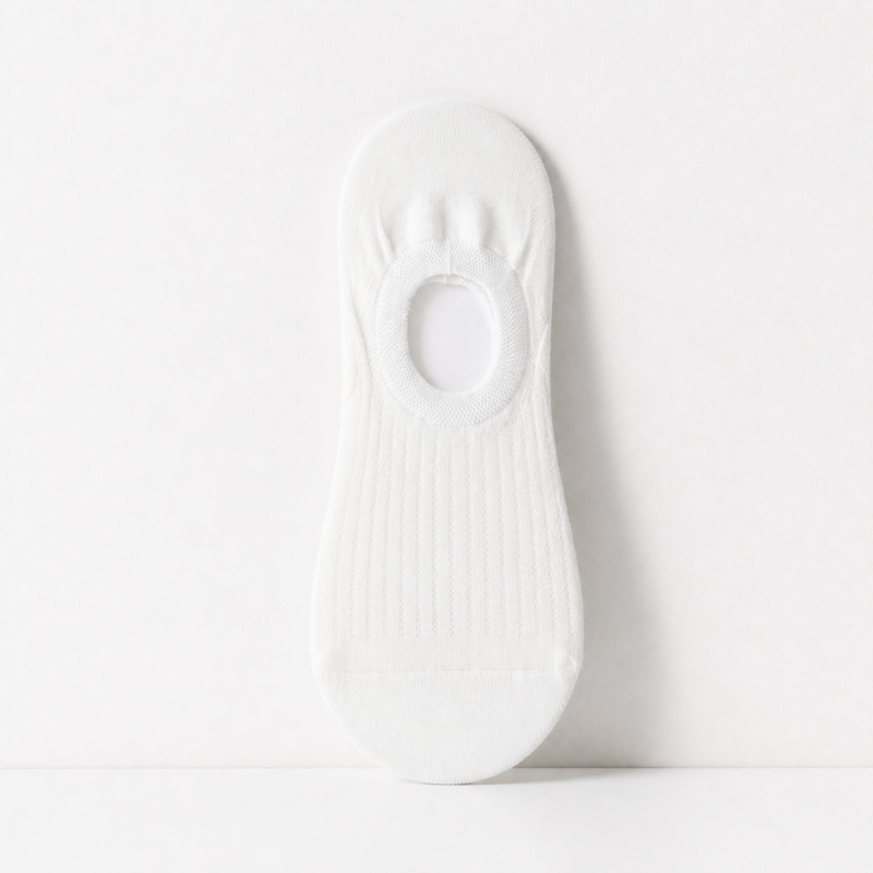 CouldNook Cozy Ribbed No-Show Liner Socks - Everyday Shoe Basic