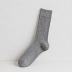 CouldNook Smooth Mid Calf Boot Socks - Everyday Shoe Layering Accent