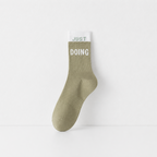 CouldNook Contrast Cuff Low Cut Socks - Sneaker Drawer Accent