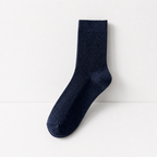 CouldNook Cozy Ribbed Crew Socks - Everyday Drawer Basic