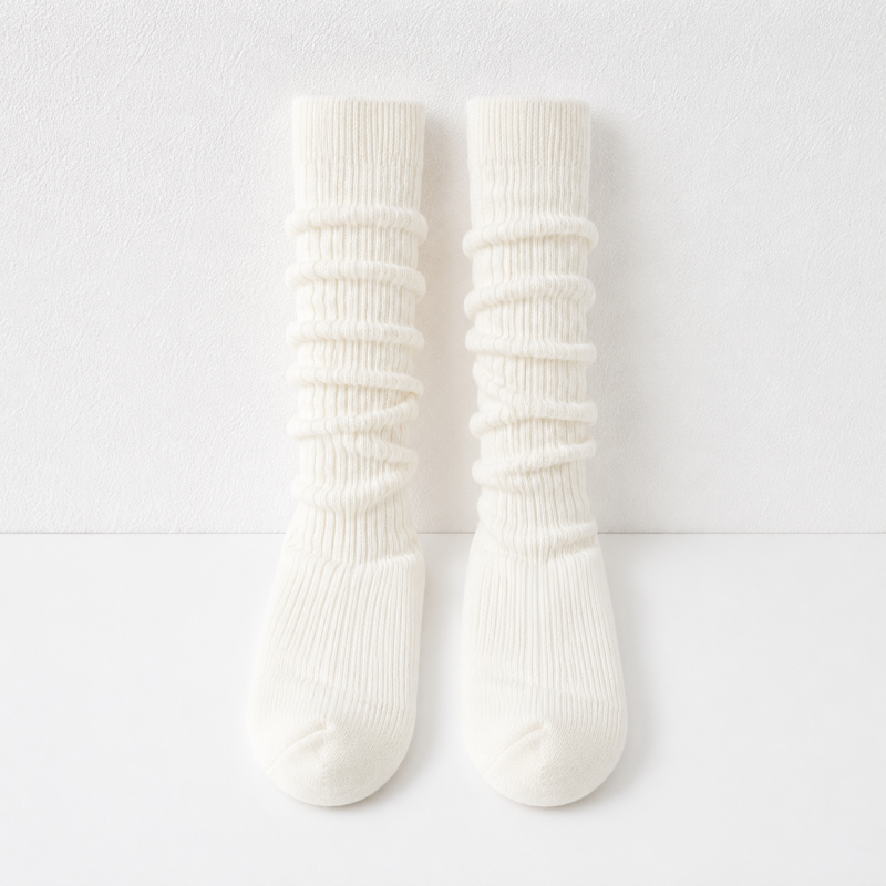CouldNook Fleece Lounge Slipper Socks - Cozy Home Accent