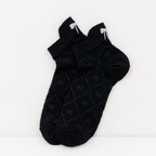 CouldNook Cozy Bow Motif Ankle Socks - Soft Drawer Accent