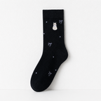 CouldNook Cartoon Mid-Calf Socks - Skirt Styling Accent