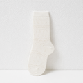 CouldNook Cozy Stripe Texture Crew Socks - Soft Drawer Accent