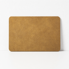 CouldNook Nordic Style Faux Leather Placemat - Waterproof Table Mat
