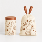 CouldNook Printed Trash Bag Roll - Home Cleaning Refill