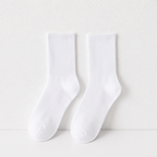 CouldNook Cozy Ribbed Basic Socks Set - Everyday Length Options