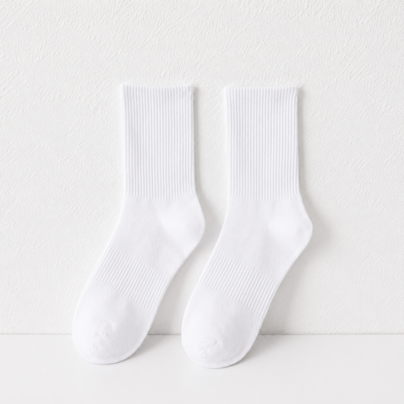 CouldNook Cozy Ribbed Basic Socks Set - Everyday Length Options
