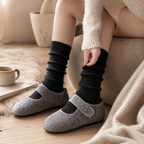 CouldNook Cozy Ribbed Slouch Leg Warmers - Warm Layering Accent
