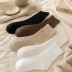 CouldNook Cozy Plush Low-Cut Socks - Winter Drawer Accent