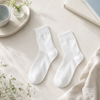 CouldNook Cozy Ribbed Crew Socks - Everyday Wardrobe Accent