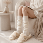 CouldNook Fleece Lounge Slipper Socks - Cozy Home Accent