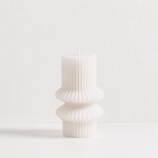 CouldNook Nordic Scented Pillar Candle - Soy Blend Traditional Decor