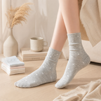 CouldNook Subtle Pattern Ankle Socks - Everyday Shoe Accent