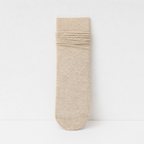 CouldNook Cozy Ribbed Solid Crew Socks - Drawer Display Accent