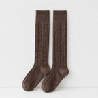 CouldNook Ribbed Knee Socks - Cozy Layering Accent