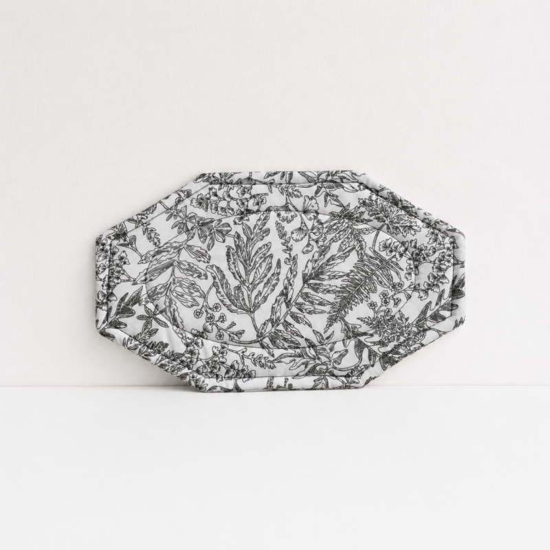 CouldNook French Retro Coaster - Aesthetic Fabric Octagonal Mat