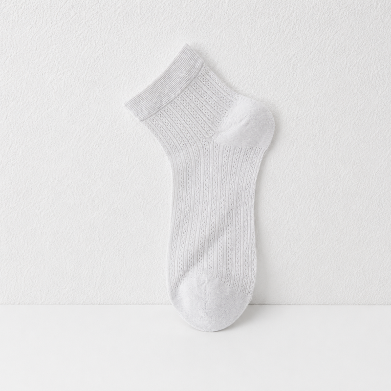 CouldNook Silk Protein Crew Socks - Soft Daily Essential