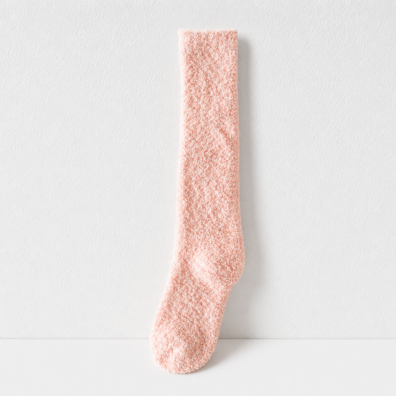 CouldNook Cozy Over Knee Slouch Plush Floor Socks - Warm Corner Accent