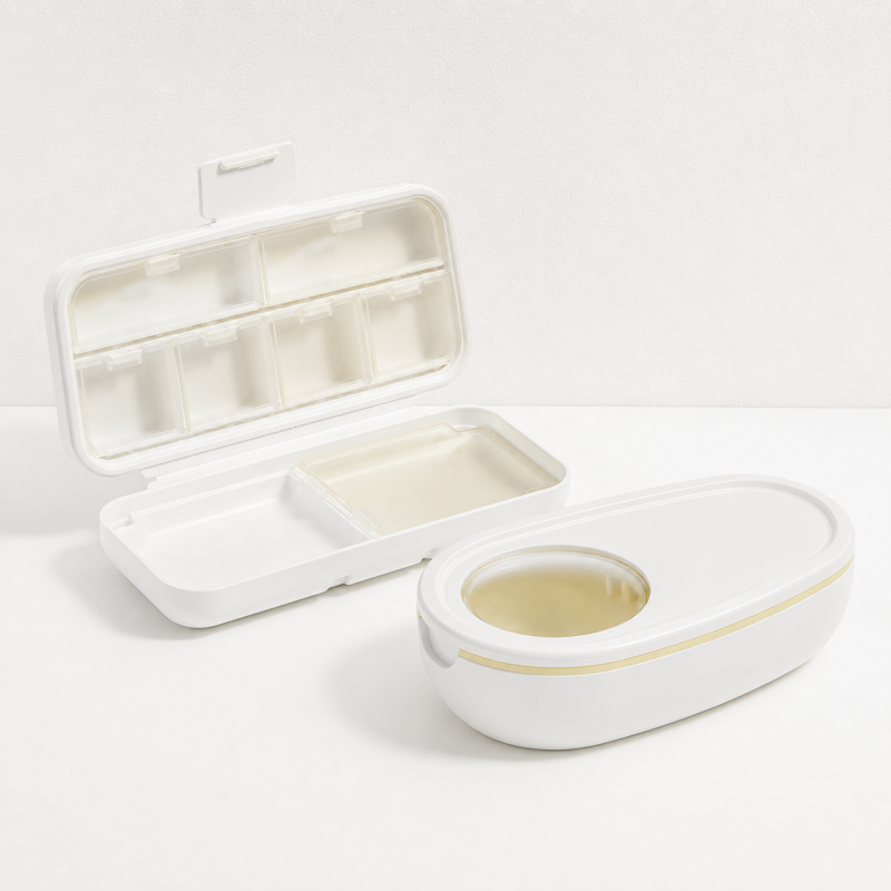 CouldNook Stackable Storage Box - Small Home Organizer (木木0612-8PC7HOB70)