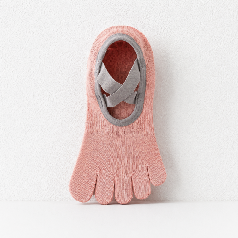 CouldNook Five Toe Grip Socks - Yoga Mat Helper