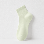 CouldNook Cozy Soft Solid Ankle Socks - Everyday Drawer Accent