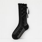 CouldNook Corset Lace Up Mesh Socks - Statement Shoe Accent