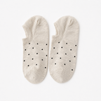 CouldNook Cozy Tiny Dot No-Show Socks - Low-Cut Drawer Accent