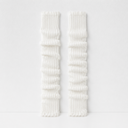 CouldNook 700CM Ribbed Slouch Leg Warmer Socks - Cozy Layering Accent