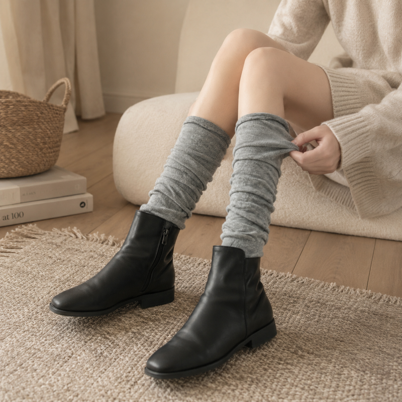 CouldNook Mesh Slouch Socks - Relaxed Shoe Accent