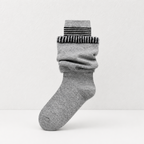 CouldNook Wide Stripe Crew Socks - Casual Wardrobe Accent