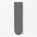 CouldNook Ribbed Neutral Crew Socks - Everyday Boot Accent