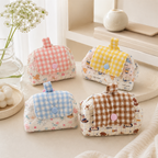 CouldNook Quilted Character Storage Pouch - Everyday Organizer Bag