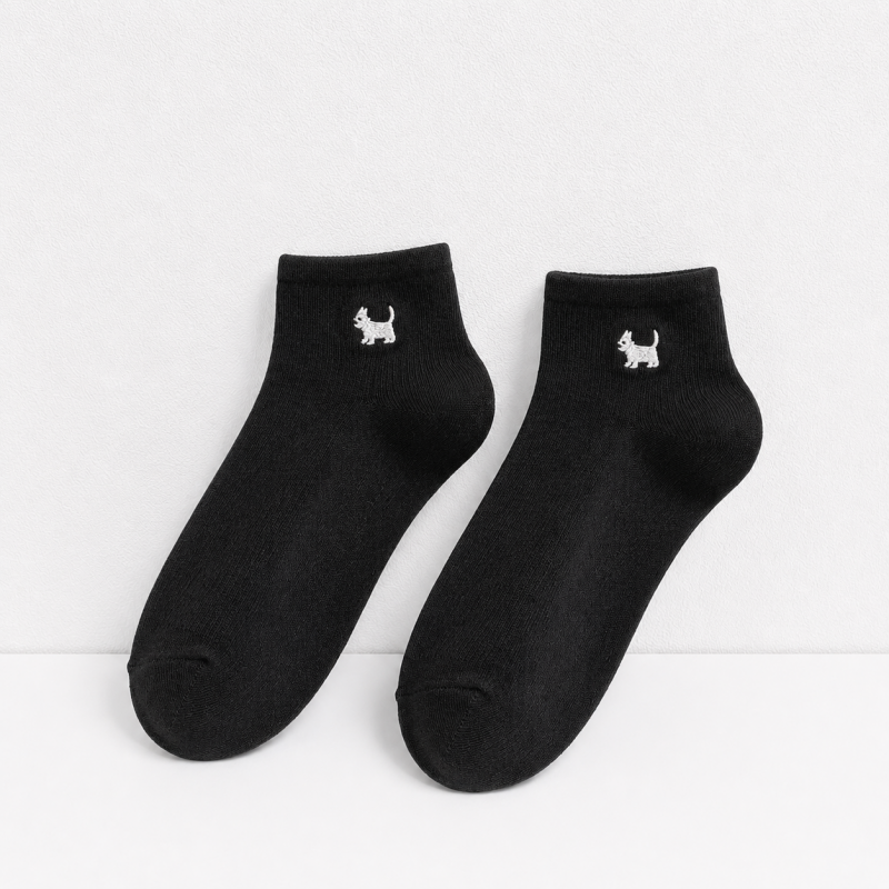 CouldNook Cozy Ribbed Everyday Crew Socks - Simple Wardrobe Accent