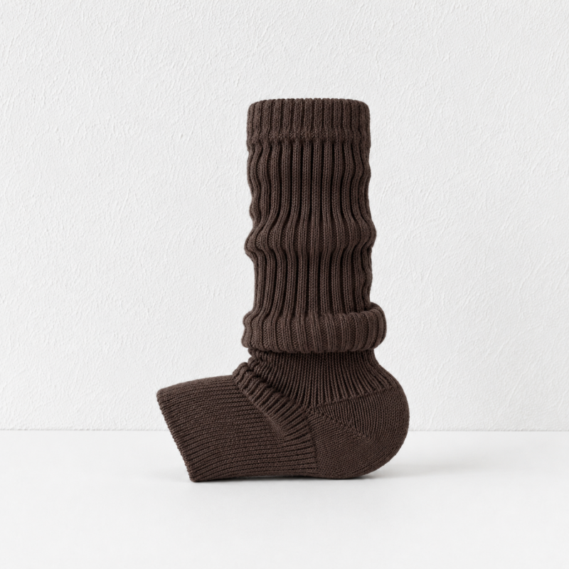 CouldNook Drawstring Stacked Leg Warmer Socks - Outdoor Outfit Accent