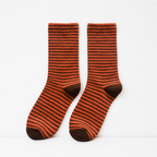 CouldNook Cozy Striped Crew Socks - Layered Outfit Accent